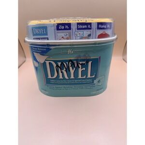 2003 Dryel At Home Dry Cleaning Starter Kit Clean Breeze‎ Scent Incomplete Open